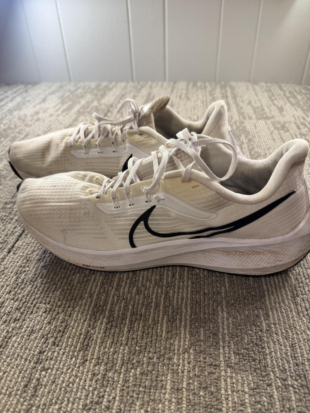Nike Air Zoom Pegasus 39 Shoes Mens Size 14 White‎ Running Sneakers DM0164-100
